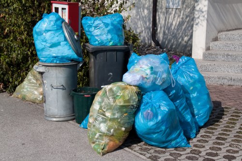 Professional waste management team in Peckham