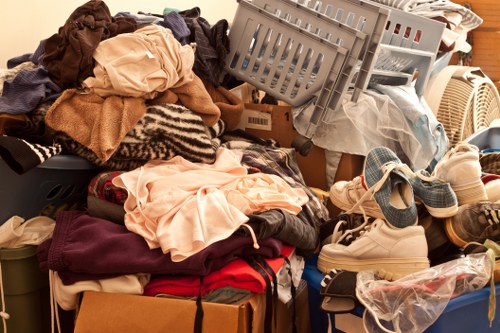 Secure handling of confidential documents during office clearance