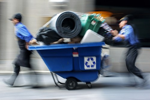 Electronic waste disposal in Peckham